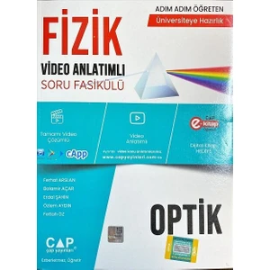 Çap Yayınları Fizik Optik Konu Anlatımlı Soru Bankası (Kitap Noktası Mağazası)