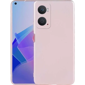 Tekno Grup Oppo A96 4g Kılıf Kamera Korumalı Mat Premium Silikon Kılıf Rose