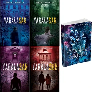Maral Atmaca 5 Kitap Set / Yaralasar 1-2-3-4 - Ötanazi Okulu