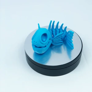 3D Hareketli Balık Figürlü Oyuncak - Mavi