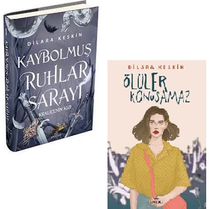 Dilara Keskin 2 Kitap Set / Kaybolmuş Ruhlar Sarayı - Ölüler Konuşamaz (Ciltli)