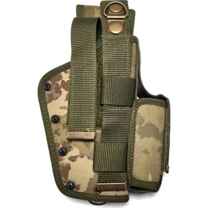 ŞAFAK25 Askeri Malzeme Tabanca Kılıfı Çift Emniyetli ( Kara Kuvvetleri Yeni Kamuflaj)