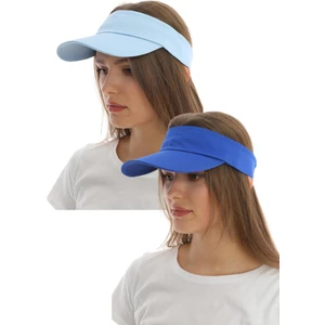 Elif İç Giyim Uv Koruyuculu Unisex Siperlikli Tenisci Şapka 2'li Set