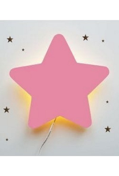 Dora Home Dekoratif Sevimli Yıldız Gece Lambası Ledli Ekonomik Ürün