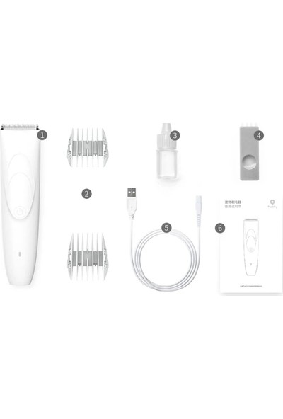 Xiaomi Mijia Pawbby Pet Tıraş Makinesi 2000MAH Ayrılabilir (Yurt Dışından)