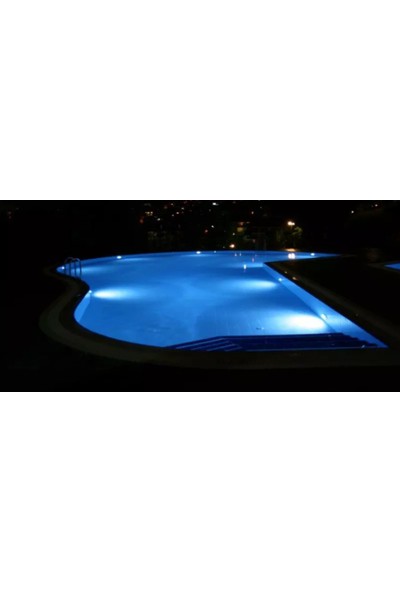 Gemaş Ecoslim 72 LED Li 23W Beyaz Havuz Sualtı Aydınlatma Lambası