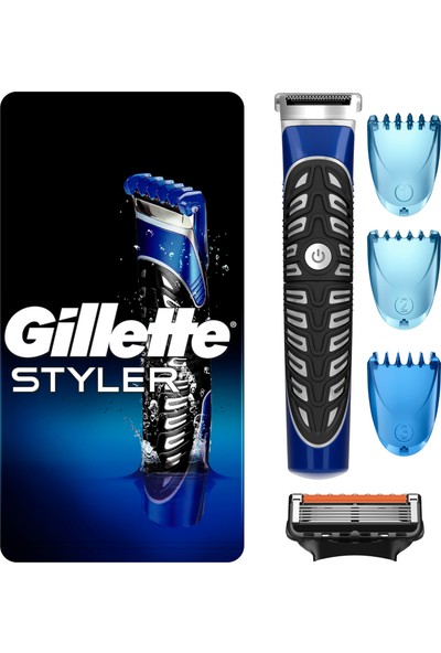 Gillette Fusion Proglide Styler 3'ü 1 Arada Tıraş Makinesi (Sakal Şekillendirici, Tıraş Bıçağı ve Kenar Düzeltici)
