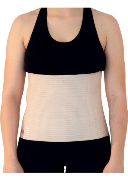 Abdominal Korse 26 Cm Siyah-Bej