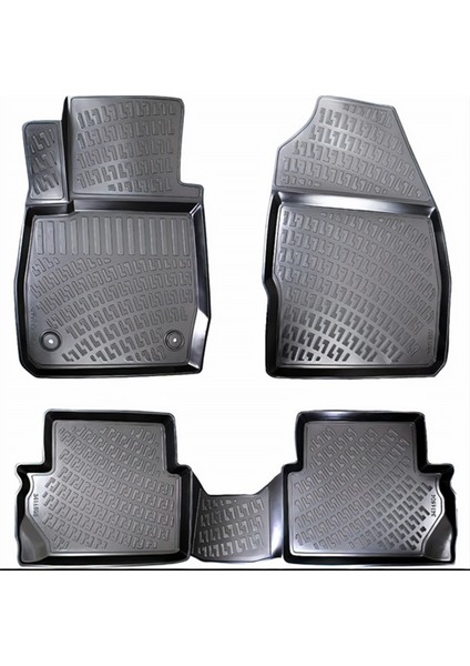 Ford S Max 3D Havuzlu Paspas 2014-2021 Rizline