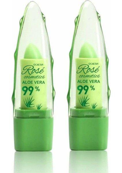 Aloe vera Dudak Bakım Nemlendirici Ruj 2 Adet