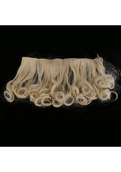 5.9''15CM Dıy Trendy Peruk Armut Çiçek Kıvırcık Saç Peruk Her Türlü Doll Accs (613C) Hafif Altın (Yurt Dışından) modelleri