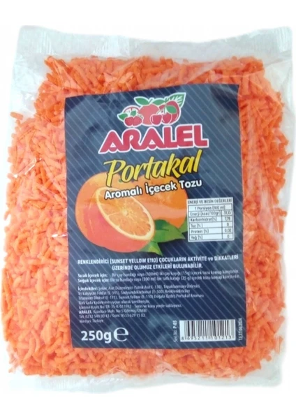 Oralet Portakal Aromalı Içecek Tozu 250 gr