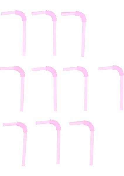 10 Parça Mini 1/12 Dollhouse Bar Için Içme Payet Pink Şeffaf Accs (Yurt Dışından) indirimleri