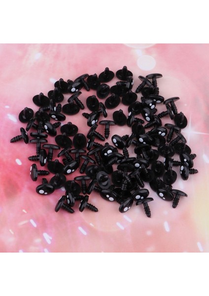 100 Adet 12MM Plastik Gözbebekleri Bebek Oyuncakları Dıy Zanaat Aksesuarları (Yurt Dışından) fiyatları