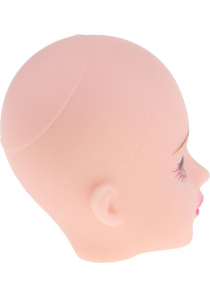Kız Eklemli Kafa 1/6 Bjd Bebek Için Mavi Gözlü Heykel Oyma, Msd Accs (Yurt Dışından)