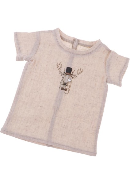 Bebek Kıyafet Kısa Kollu T-Shirt 70 cm Amca Bjd Sd Bebek Giyim Için (Yurt Dışından)