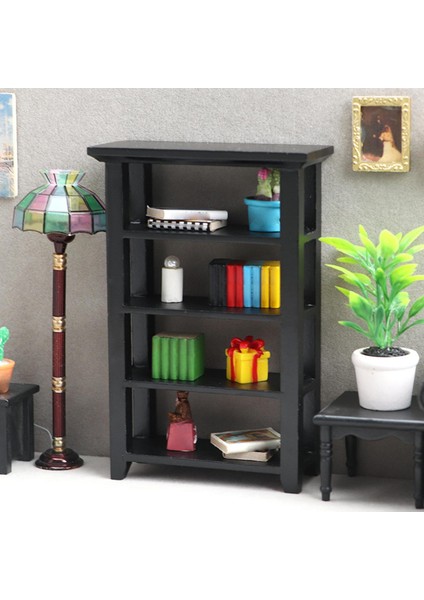 Çocuklar Için 1/12 Dollhouse Minyatür Raf 4 Katmanlı Ekran Rafı 3+ Çocuklar Için (Yurt Dışından) fırsatları