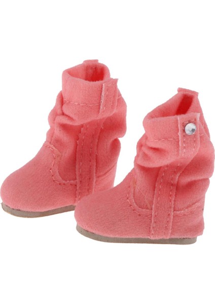 Trendy Güzel Pembe Bebek Çizmeler Ayakkabı 12 '' Blythe Bebek Giyim Accs Için Fit (Yurt Dışından) fırsatları