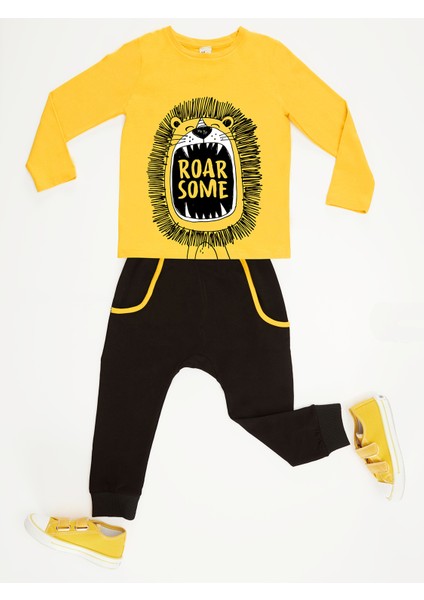 Roarsome Erkek Çocuk Pantolon Takım modelleri