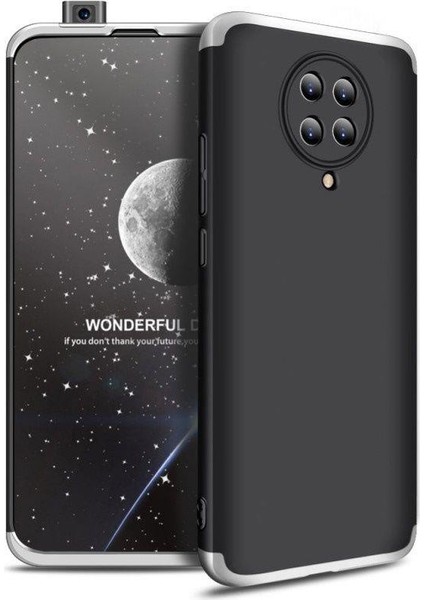 Xiaomi Poco F2 Pro Kılıf 360 Ays Sert Kapak Kamera Korumalı + Nano Ekran