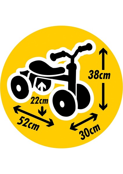 Mickey Rookie 4 Tekerlekli Bingit Bisiklet 721404 indirimleri