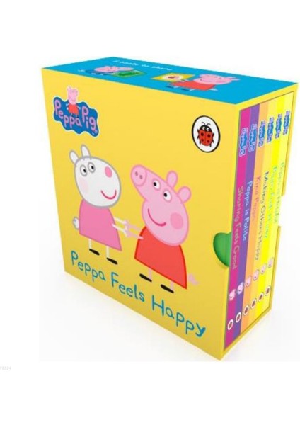 Peppa Feels Happy! Slipcase - 6 Board Books Set