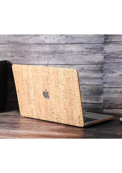 Macbook Pro Kılıf 13 inç M1-M2 A1706-08 A1989 A2159 A2251 A2289 A2338 ile Uyumlu Wood02