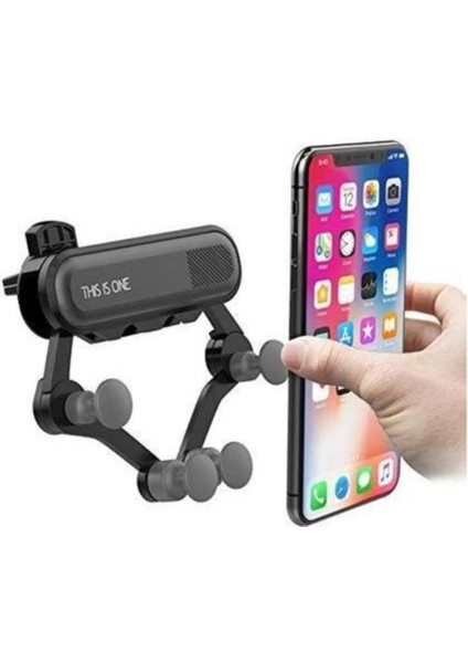 Ahtapod Petek Girişli Araç Telefon Tutucu - Gri Quatro M1453 Uyumlu fırsatları