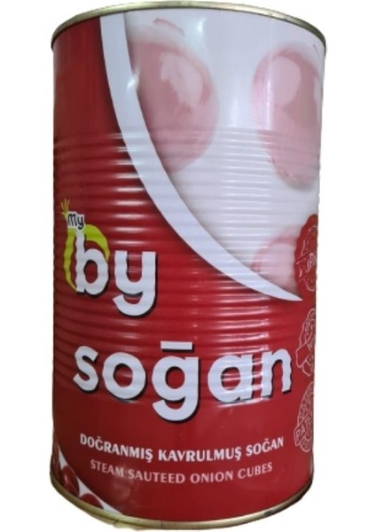 By Soğan Doğranmış Kavrulmuş Mor Soğan 4 kg