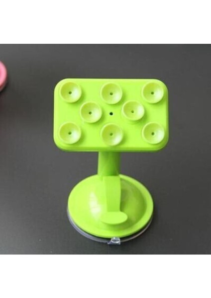 8 Vantuzlu Araç Içi Telefon Tutucu -Pembe Honor Magic 2 Uyumlu modelleri