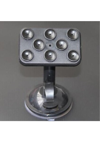 8 Vantuzlu Araç Içi Telefon Tutucu -Siyah Samsung I8262 Uyumlu