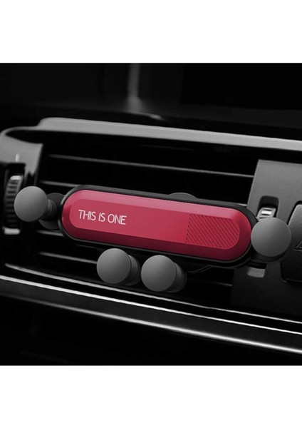 Kavramalı Petek Girişli Araç Telefon Tutucu - Kırmızı Samsung Trend Uyumlu fiyatları