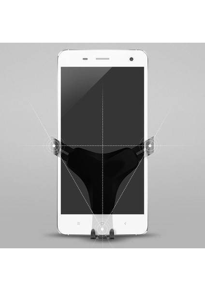 Araç Içi Telefon Tutucu - Siyah Vodafone Smart 2 Uyumlu fırsatları