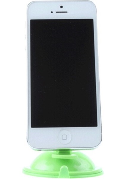 8 Vantuzlu Araç Içi Telefon Tutucu -Yeşil General Mobile Gm 8 Go Uyumlu