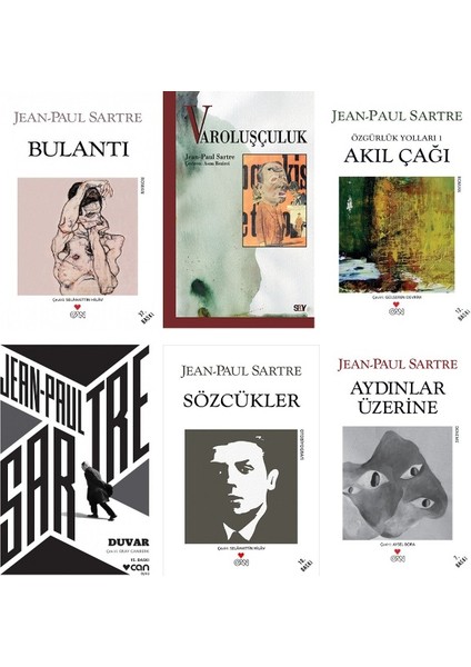 Bulantı - Duvar - Sözcükler - Varoluşçuluk - Aydınlar Üzerine - Akıl Çağı - Jean Paul Sartre