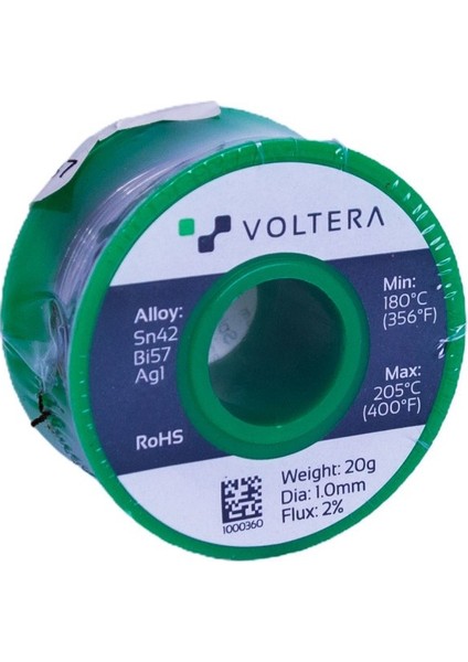 Tel Lehim - Solder Wire (SN42BI57AG1) 1mm 20 Gram fiyatları