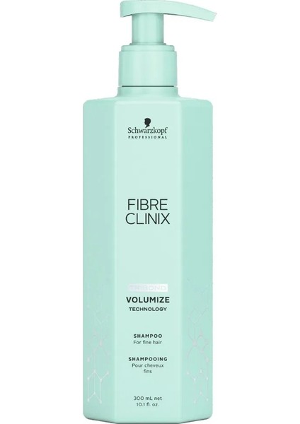Fibre Clinix Volumize - Ince Telli Saçlar Hacim Şampuanı 300 Ml.