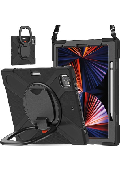 Ipad Pro 12.9 2021 Için Durum (Black+Black) (Yurt Dışından) fırsatları