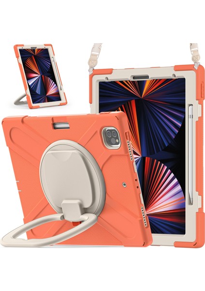 Ipad Pro 12.9 2021 Için Durum (Living Coral) (Yurt Dışından)