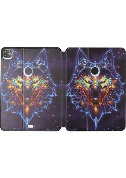 IPAD Pro 11 2021 / 2020/2018 (Watercolor Wolf) (Yurt Dışından)