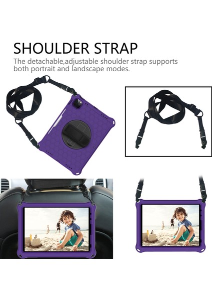 IPAD Pro 11 (2021) / (2020) / (2018) Için Silikon Pc Kılıfı (Purple Black) (Yurt Dışından) fırsatları