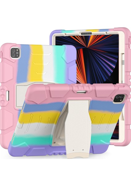 Ipad Pro 12.9 2021 Için Durum (Colorful Pink) (Yurt Dışından) fiyatları