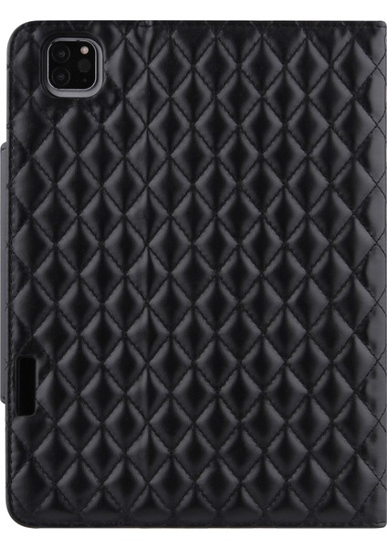 IPAD Pro 11 Için Damalı Deri Kılıf (2021 / 2020/2018) (Black) (Yurt Dışından) fırsatları