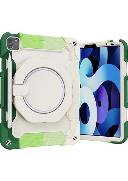 Ipad Pro 11 2018/2020/2021 Için Kontrast Renk Kasası (Colorful Green) (Yurt Dışından) fırsatları