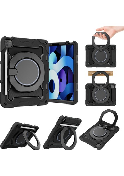 Ipad Pro 11 2018/2020/2021 Için Kontrast Renk Kasası (Black) (Yurt Dışından)