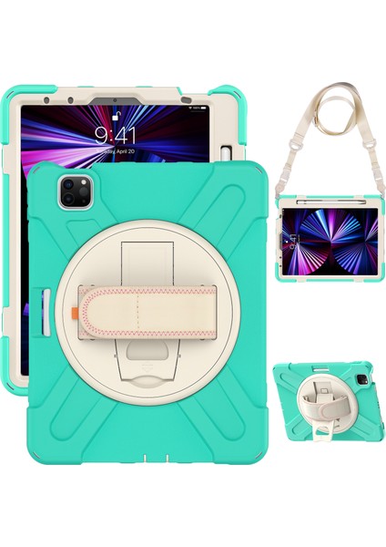 Ipad Pro 11 2021/2020/2018 Için Silikon + Pc Kılıfı (Mint Green) (Yurt Dışından) indirimleri