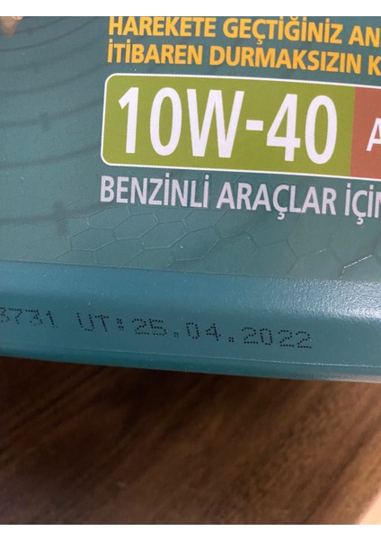 Magnatec Dualock 10W-40 A3/B4 Benzinli Araçlar Için 4 Litre Motor Yağı ( Üretim Yılı: 2023 )