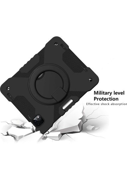 IPAD Pro 11 (2018/2020) Silikon + Pc Kılıfı (Black+Black) (Yurt Dışından) modelleri