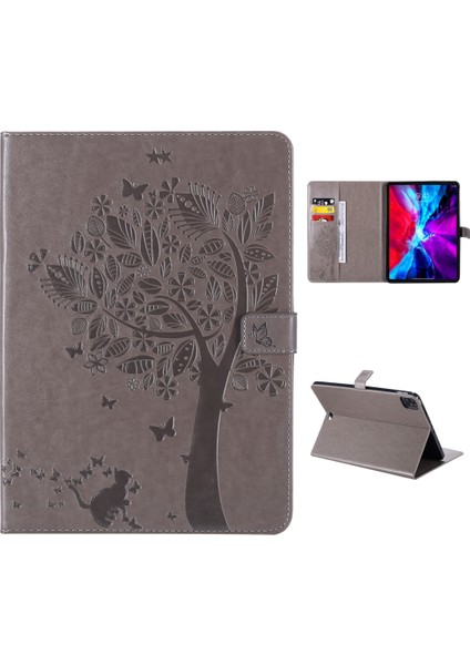 Ipad Pro 11 Inç 2020 Için Deri Kılıf (Grey) (Yurt Dışından)