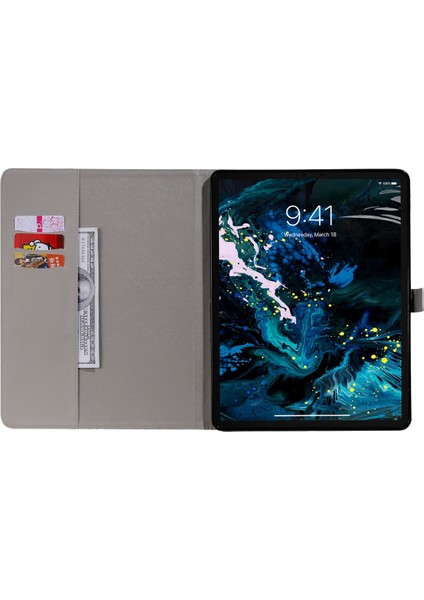 Ipad Pro Için Deri Kılıf 12.9 (2020) (Yurt Dışından)